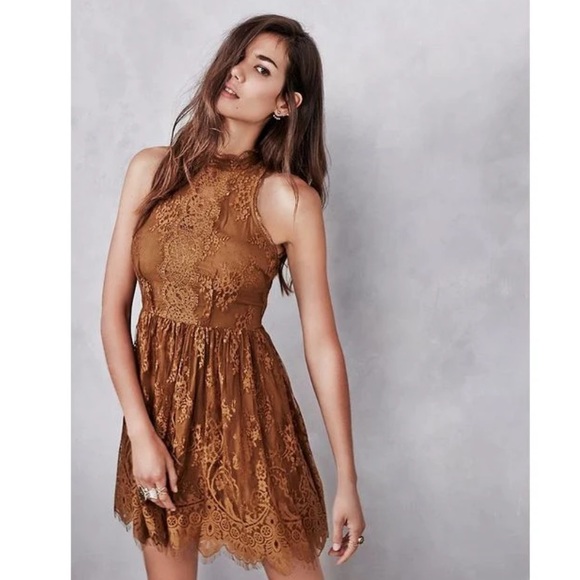 Free People Dresses & Skirts - Free People
Women's Brown Verushka Mini Dress